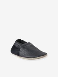 Supple Leather Shoes with Elastic, for Babies