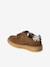 Pair of girls leather trainers beige+brown+golden yellow+old rose 