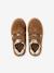 Pair of girls leather trainers beige+brown+golden yellow+old rose 