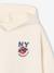 Hooded sweatshirt for boys ecru 