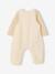 Dungarees and bodysuit set for baby vanilla 