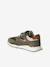 Pair of boys trainers khaki+navy blue 