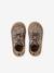 Soft leather lace-up ankle boots for baby's first steps brown+dark brown+fuchsia+golden yellow+rose 