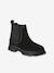 Pair of girls leather boots black 