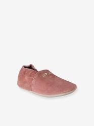 Shoes-Supple Leather Shoes with Elastic, for Babies