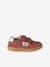 Pair of girls leather trainers beige+brown+golden yellow+old rose 