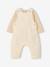 Dungarees and bodysuit set for baby vanilla 