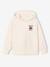Hooded sweatshirt for boys ecru 