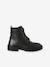 Pair of girls leather boots black 