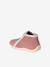 Zipped Soft Leather Ankle Boots for Babies gold+old rose 
