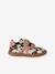 Pair of girls leather trainers dark brown 
