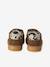 Pair of girls leather trainers beige+brown+golden yellow+old rose 