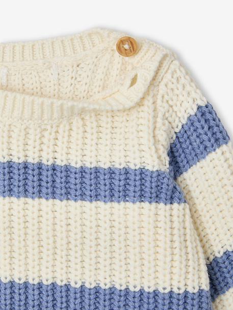 3-piece knitwear set for newborn boys blue 