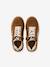 Pair of girls leather trainers beige+brown 