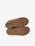 Pair of girls leather trainers dark brown 