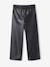 Long slim leggings for girls black 
