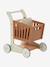 Wooden Shopping Trolley in FSC®100% wood caramel+NO COLOR 