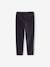 Leggings for girls anthracite+dusky pink 