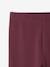 Long leggings for girls black+plum 