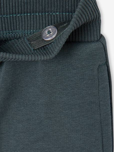 Athletic Joggers in Fleece for Boys anthracite+chocolate+khaki 