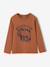 Long-sleeved T-shirt for boys anthracite+cappuccino+red+sage green+white 