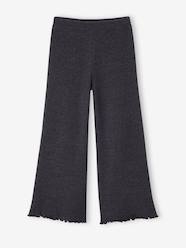 Girls-Wide-leg knitted leggings for girls