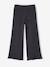 Wide-leg knitted leggings for girls marl grey+taupe 