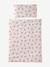 Blanket + Pillow for Dolls, in Cotton Gauze beige+caramel+printed pink+rose+White+yellow 