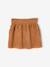 Corduroy Skirt with Heart Pockets for Girls anthracite+camel+mauve+peacock blue 