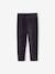 Leggings for girls anthracite+dusky pink 
