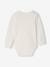 Pack of 5 long-sleeved bodysuits for baby ecru 