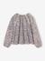 Long-sleeved blouse for girls ecru 
