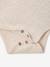 Pack of 2 long-sleeved newborn bodysuits ecru 