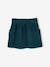 Corduroy Skirt with Heart Pockets for Girls anthracite+camel+mauve+peacock blue 