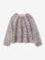Long-sleeved blouse for girls ecru 