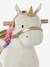 Horse on Wheels in FSC® Wood Big Horse+ecru+Small Horse+white 