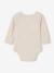 Pack of 2 long-sleeved newborn bodysuits ecru 