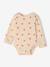 Pack of 5 long-sleeved bodysuits for baby ecru 