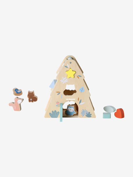 FSC® wooden shape-sorting tree wood 