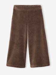 -Wide Corduroy Trousers for Girls