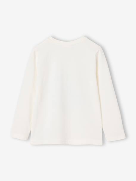Long-sleeved T-shirt for boys anthracite+cappuccino+red+sage green+white 