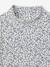 Long-sleeved roll-neck top for girls ecru+green 