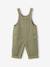 Corduroy dungarees for baby pistachio 