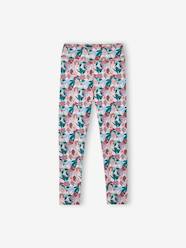 Girls-Leggings-Girls' printed technical sportswear leggings