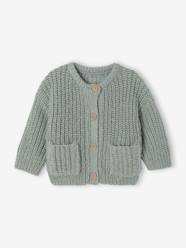 Baby-Chunky knit baby cardigan