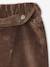 Wide Corduroy Trousers for Girls anthracite+BROWN MEDIUM SOLID+chocolate+ecru+grey blue+khaki+mauve+plum+rose 