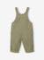 Corduroy dungarees for baby pistachio 