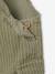 Corduroy dungarees for baby pistachio 