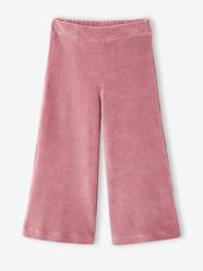 -Wide Corduroy Trousers for Girls