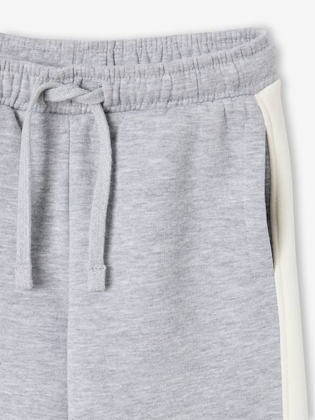 Wide-leg joggers for girls marl grey 